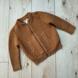 cat & jack 18 month zip cardigan sweater